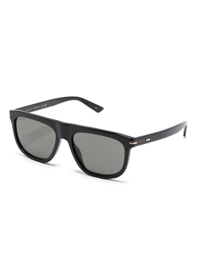 GUCCI oval-frame sunglasses outlook