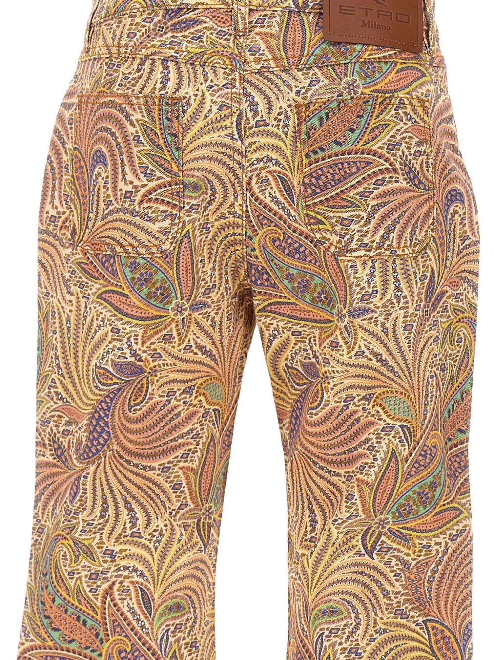 paisley-print trousers - 5