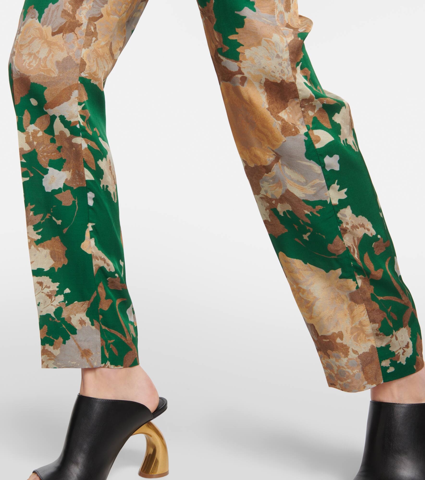 Printed slim pants - 5