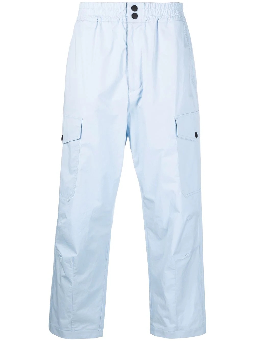 straight-leg cargo pants - 1