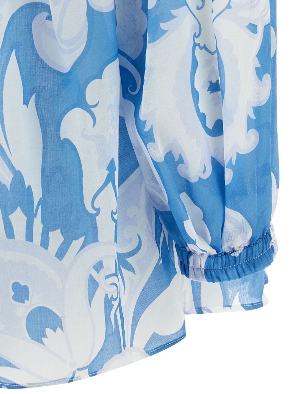 paisley-print blouse - 4