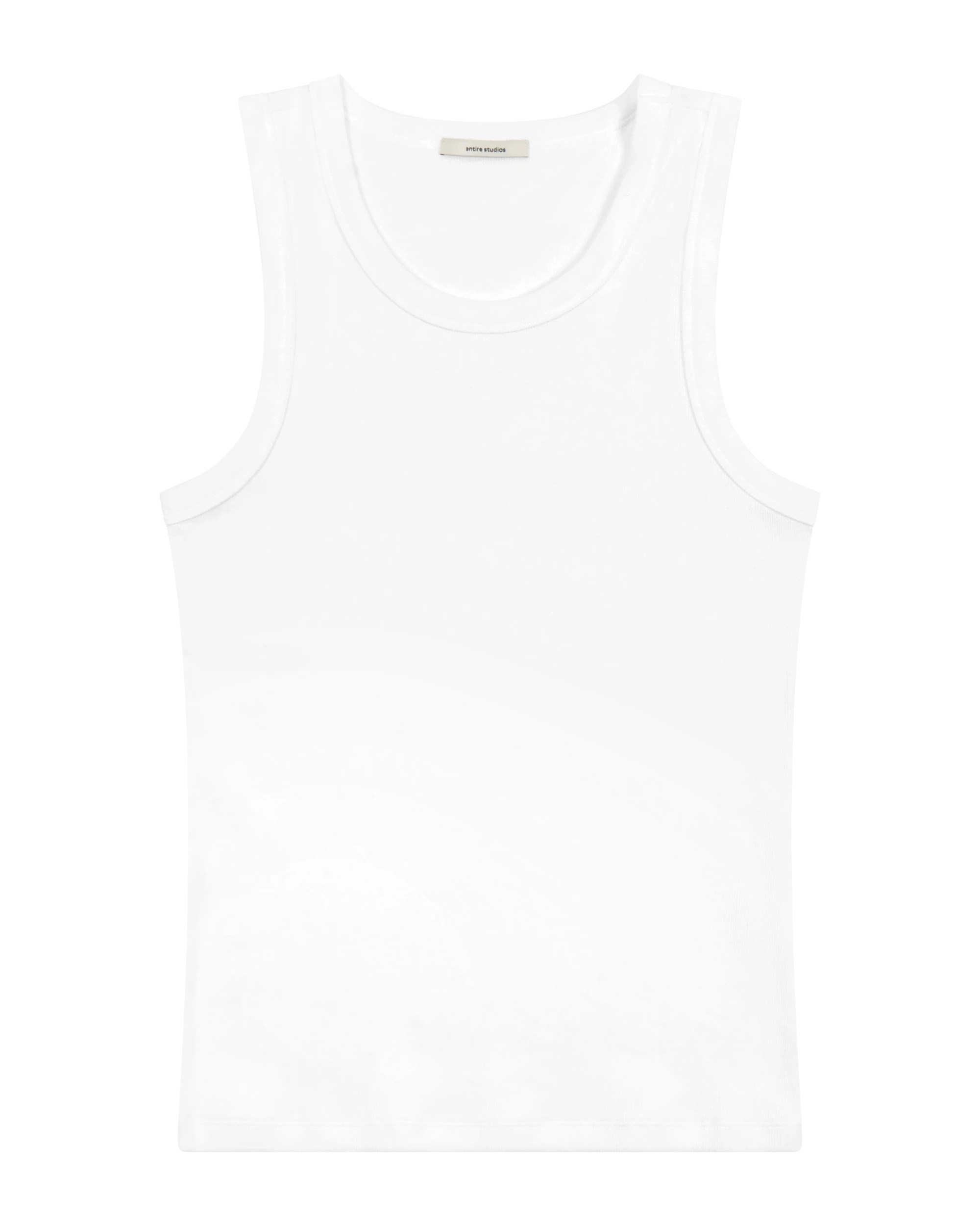 RIB TANK WHITE - 6