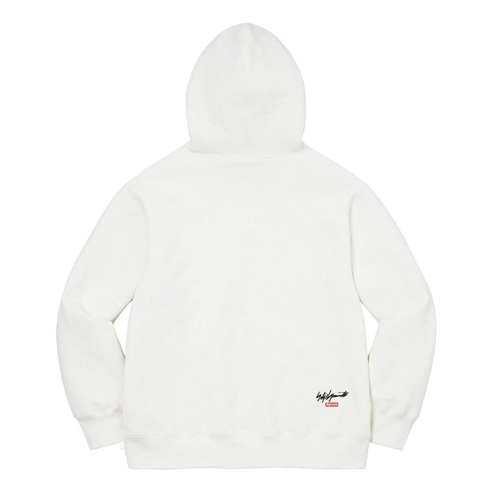 Supreme x Yohji Yamamoto Tekken Hooded Sweatshirt 'White Red' SUP-FW22-412 - 2