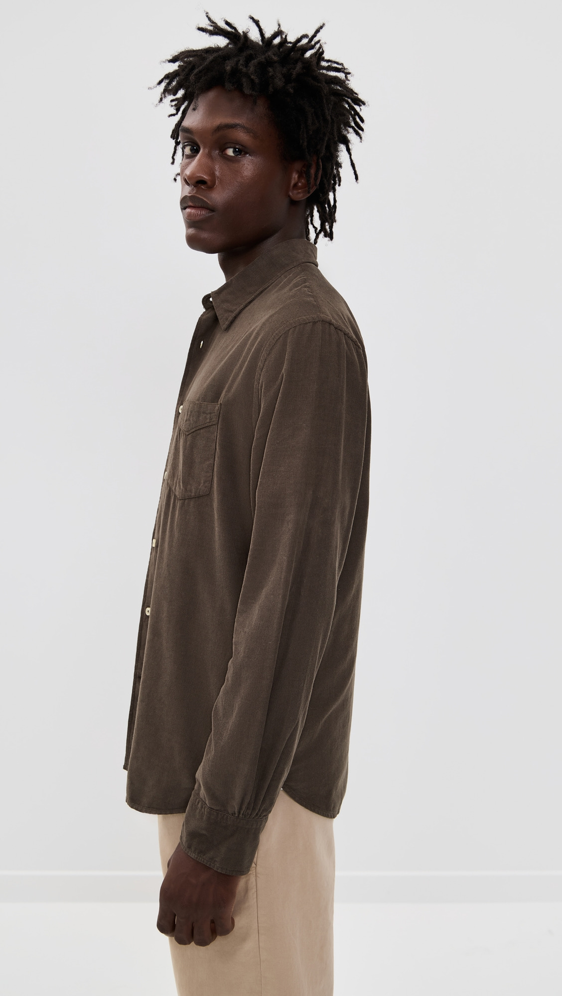 Benoit Co Corduroy Shirt - 4
