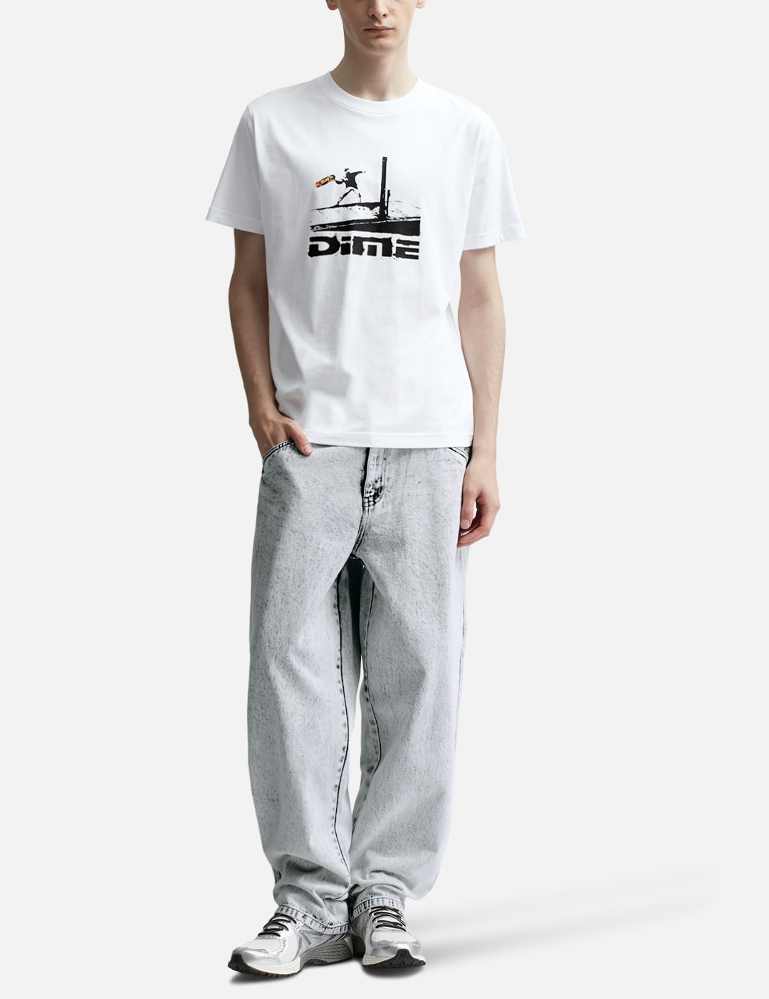 【Dime】Banky T-Shirt Dime - BLACK BANKY T-SHIRT – LE LABO STORE