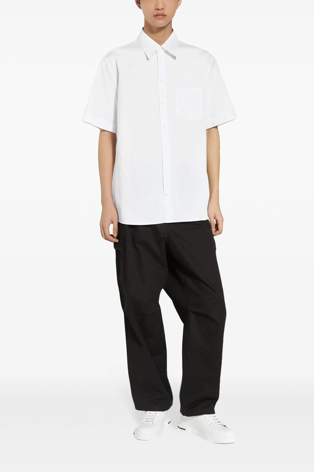 Logo embroidery shirt - 2