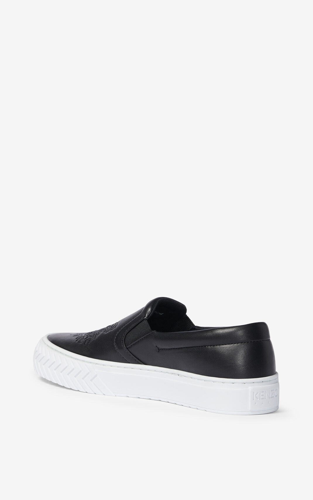 K-Skate leather sneakers without laces - 4