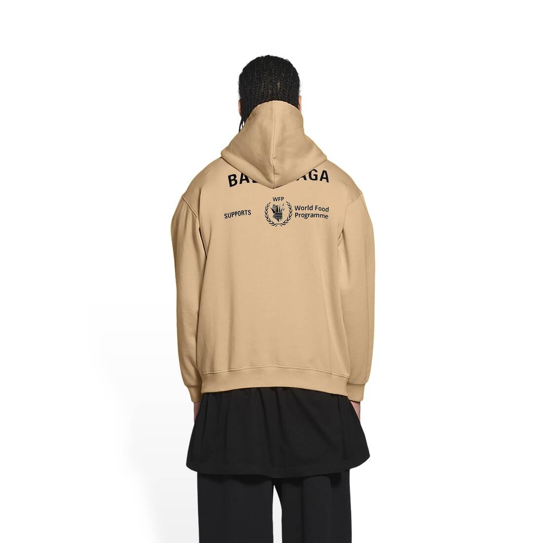 Men's Wfp Medium Fit Hoodie  in Beige - 6