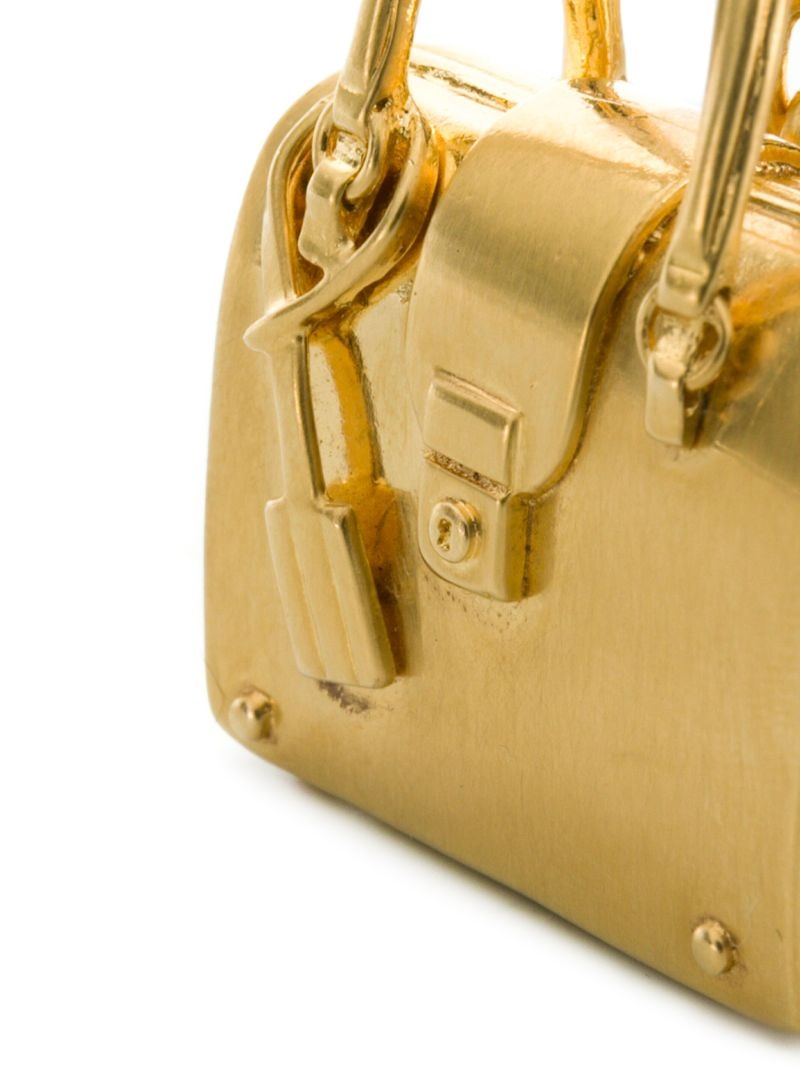 Brass 3D Mr Thom Keyring - 2