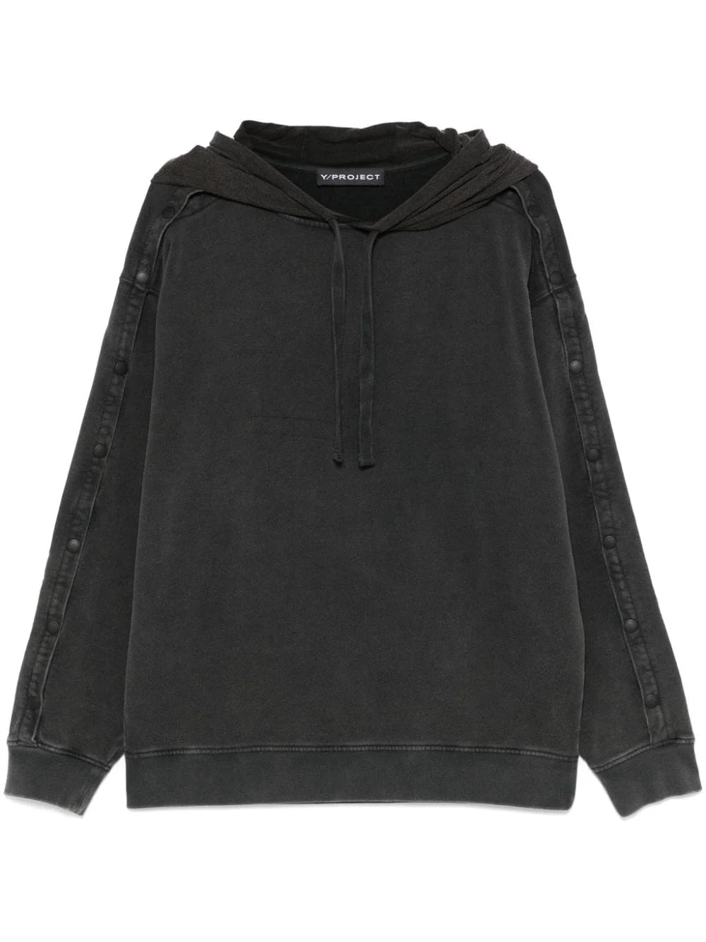 layered hoodie - 1