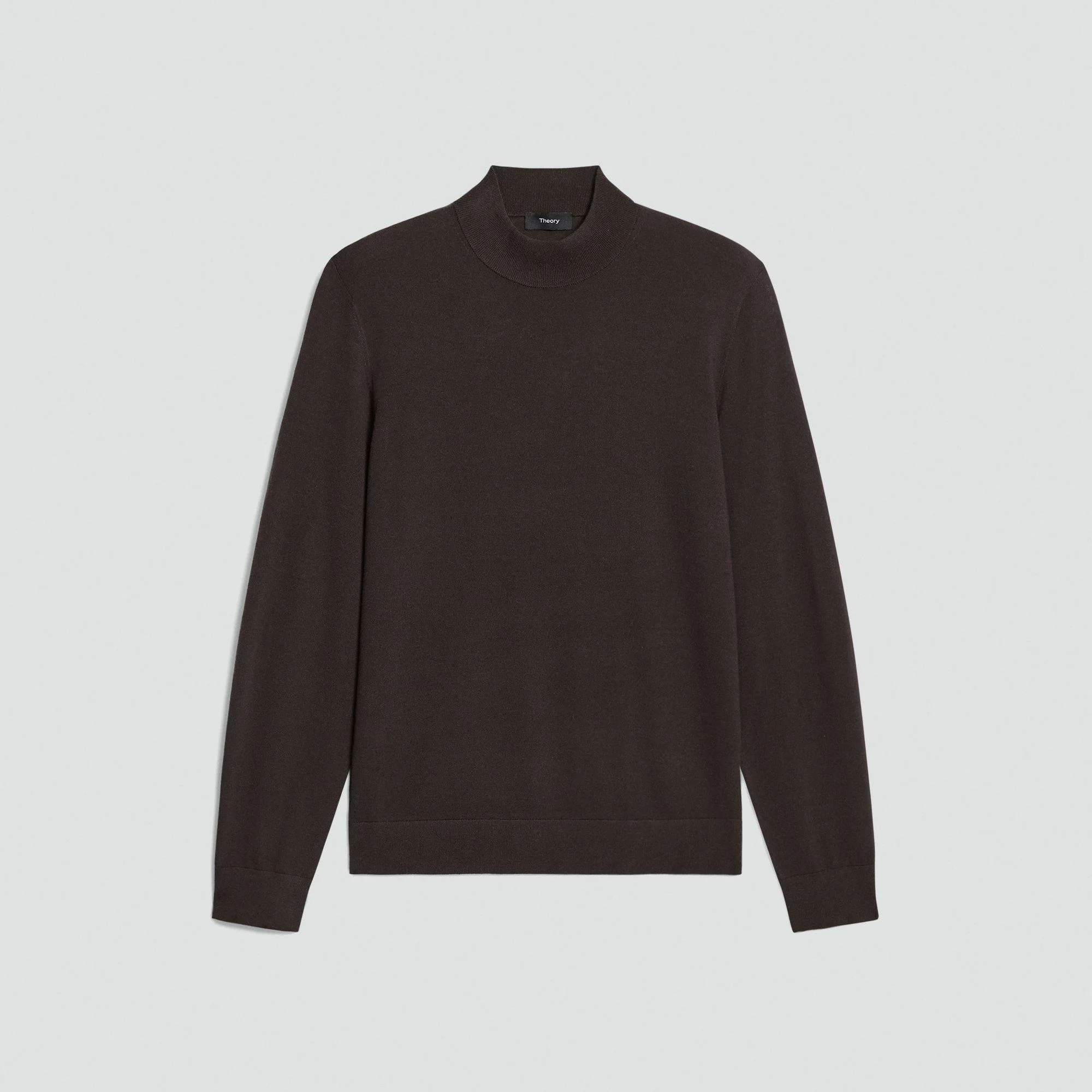 Mock Neck Sweater in Regal Wool - 1