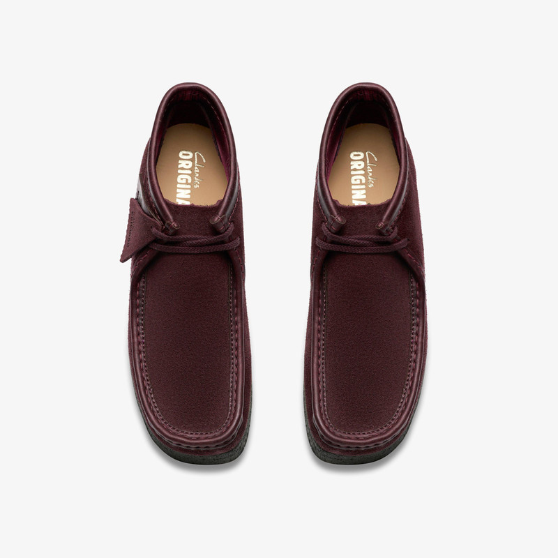 Wallabee Boot Purple Grape Suede 6