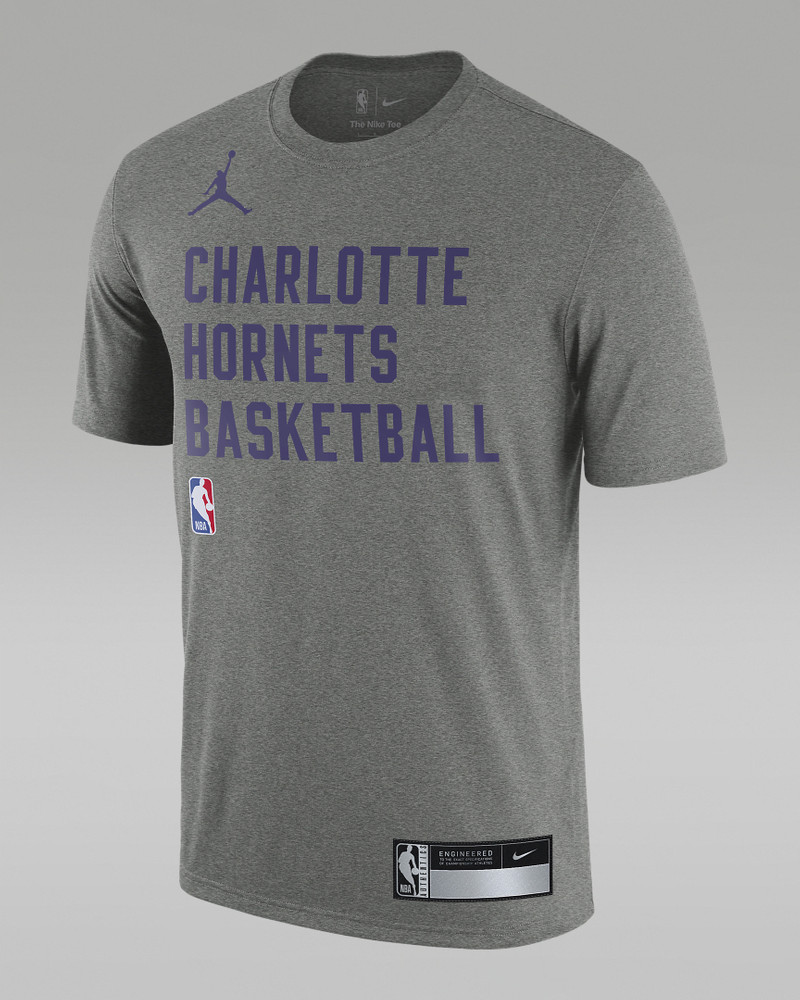 Men's Charlotte Hornets Jordan Dri-FIT NBA Practice T-Shirt - 1