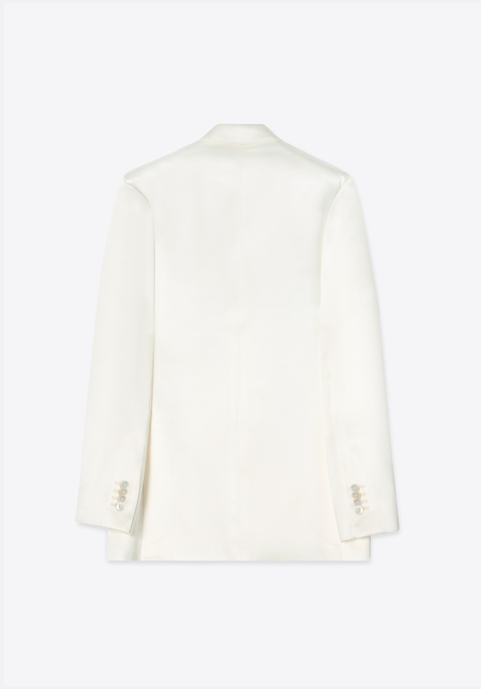 BLAZER 74 OFF WHITE SATIN - 4