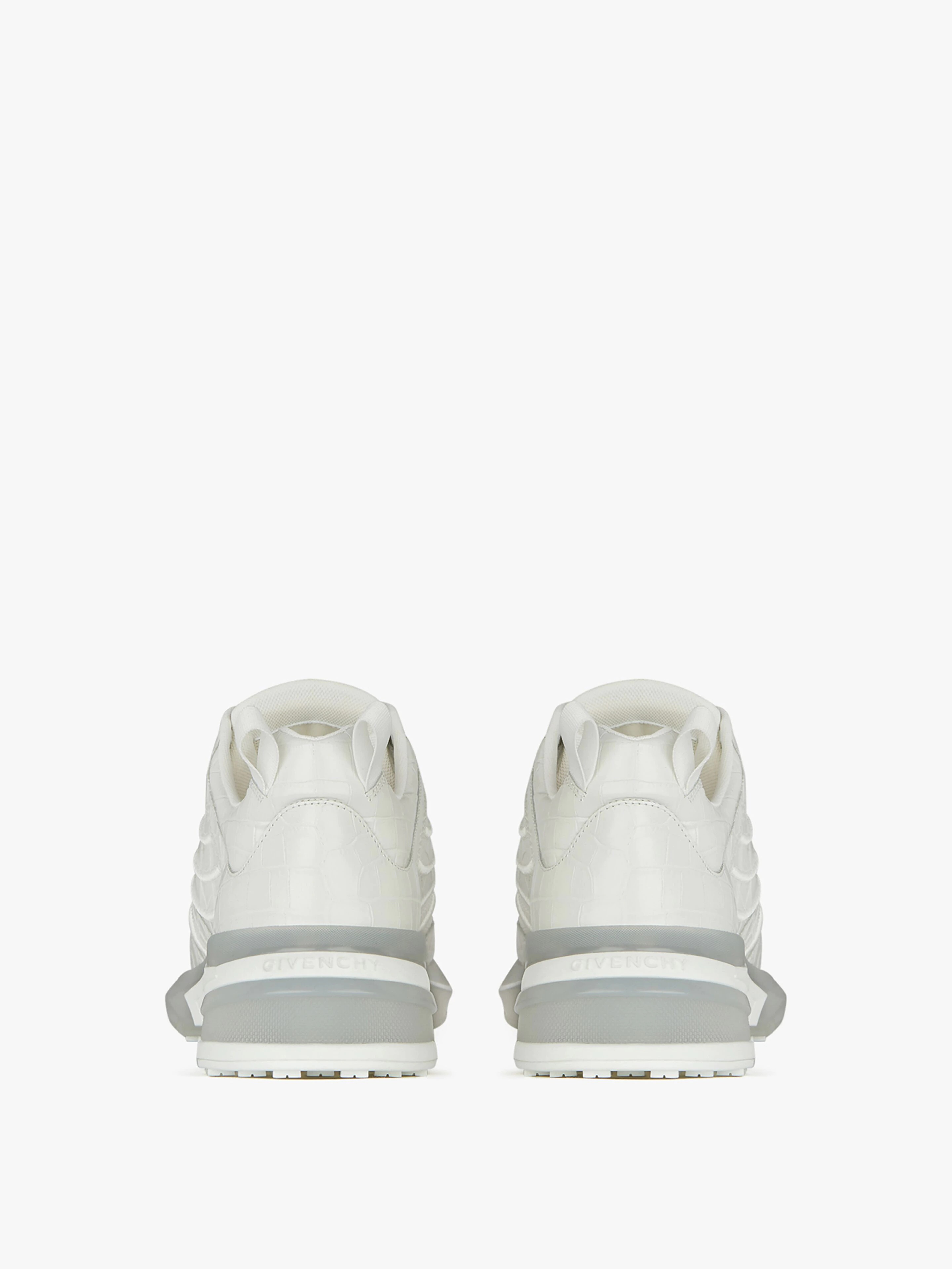 GIV 1 SNEAKERS IN CROCODILE EFFECT LEATHER - 6
