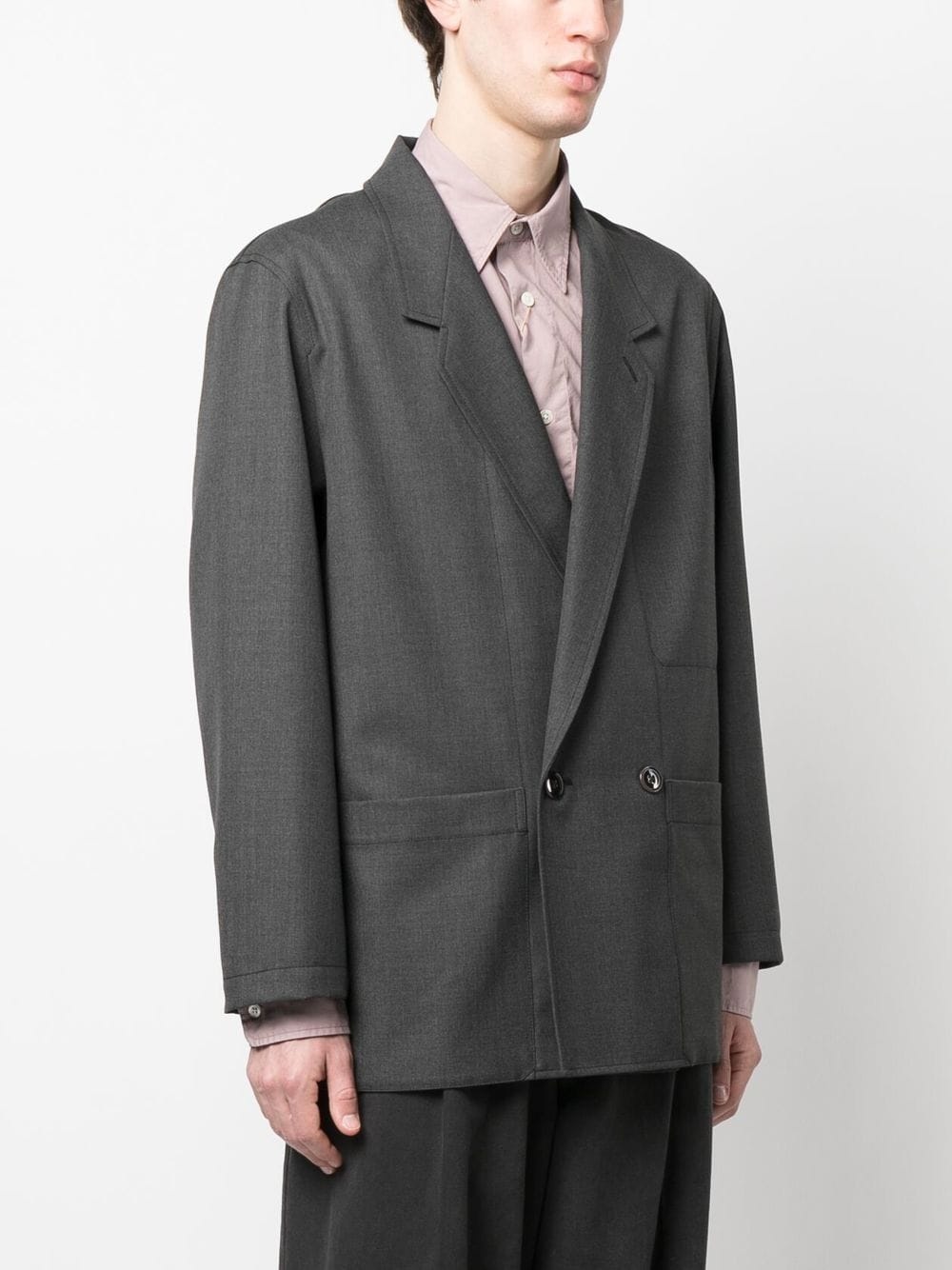 double-breasted blazer - 4