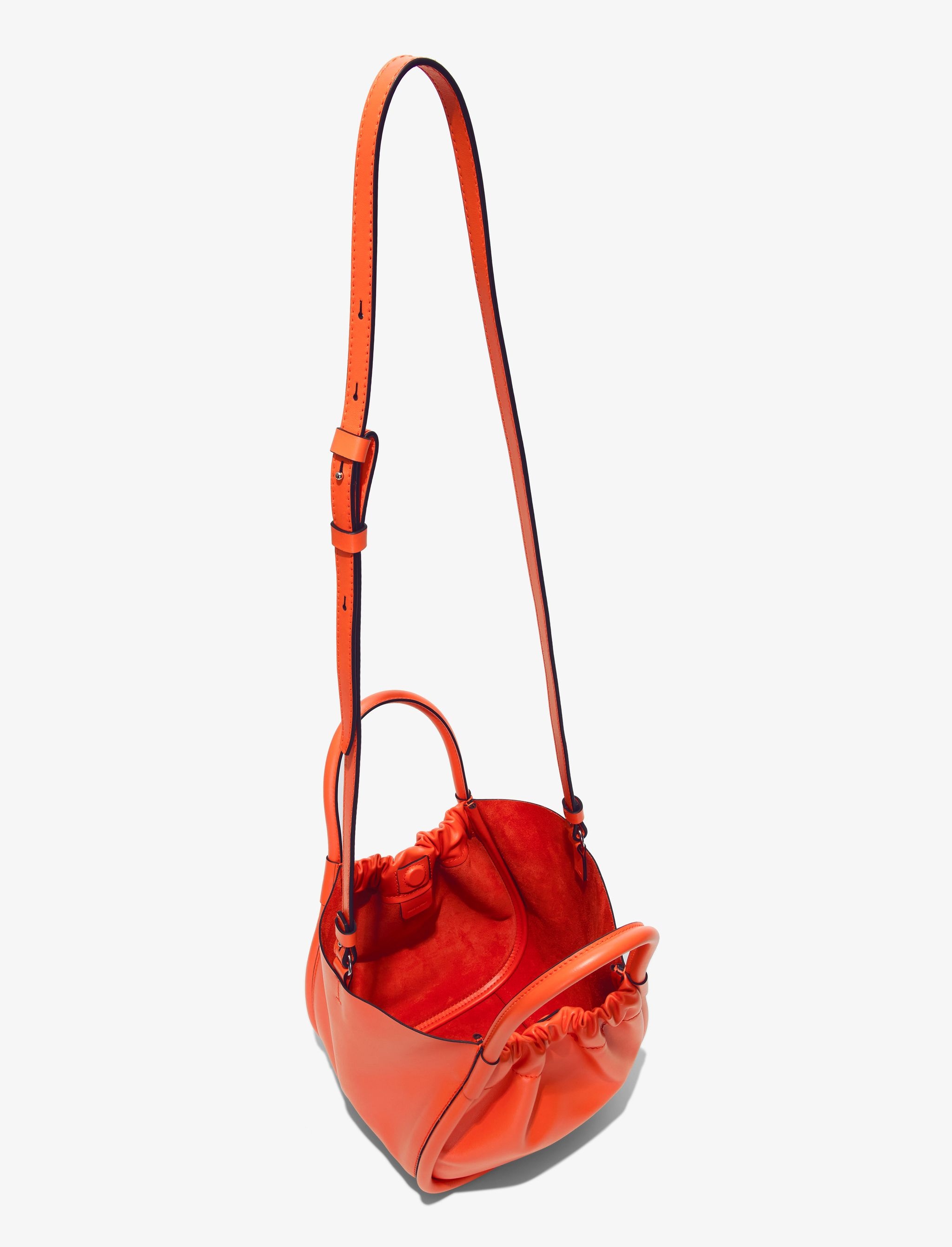 Small Ruched Crossbody Tote - 5