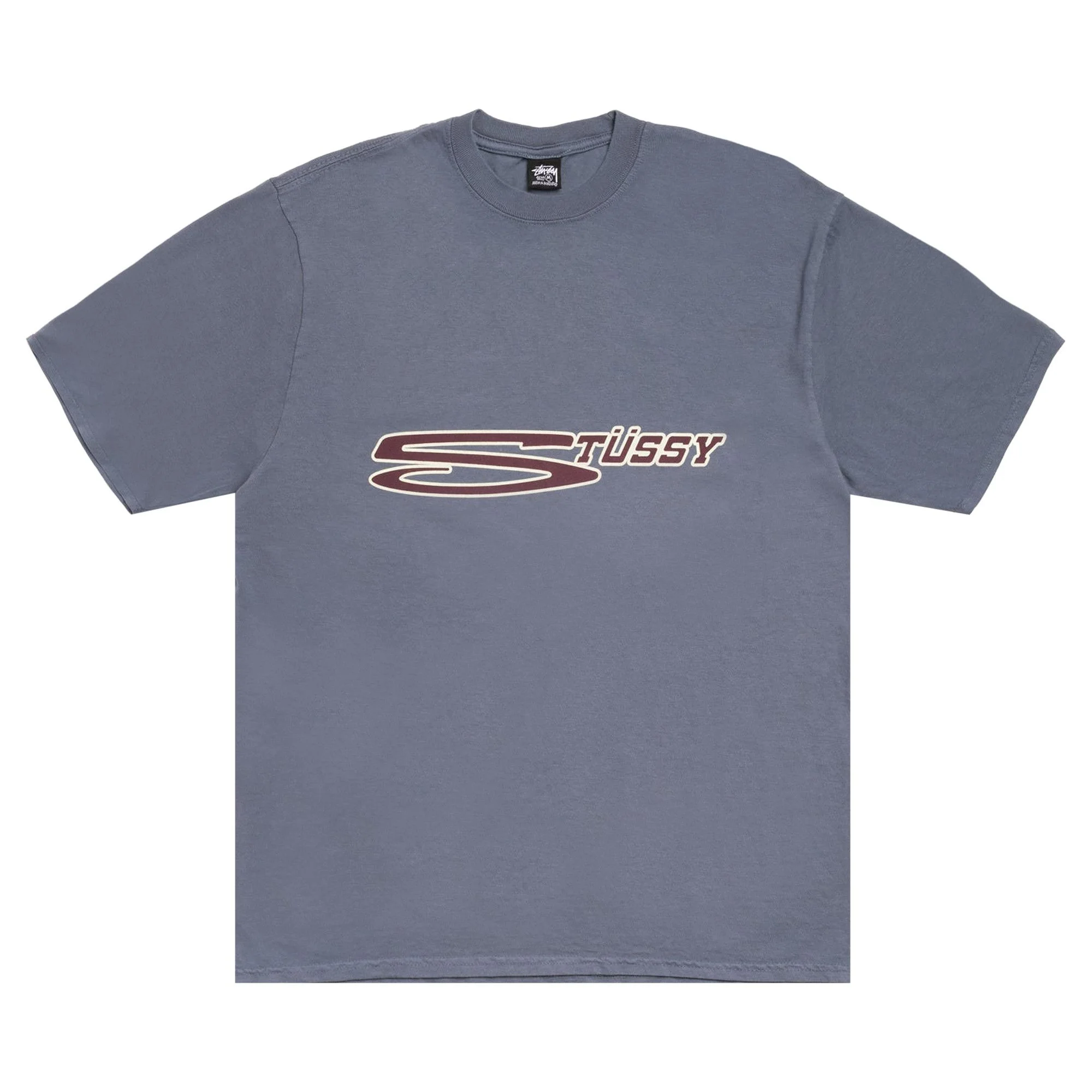 Stussy Stretch Tee Pigment Dyed 'Navy' - 1