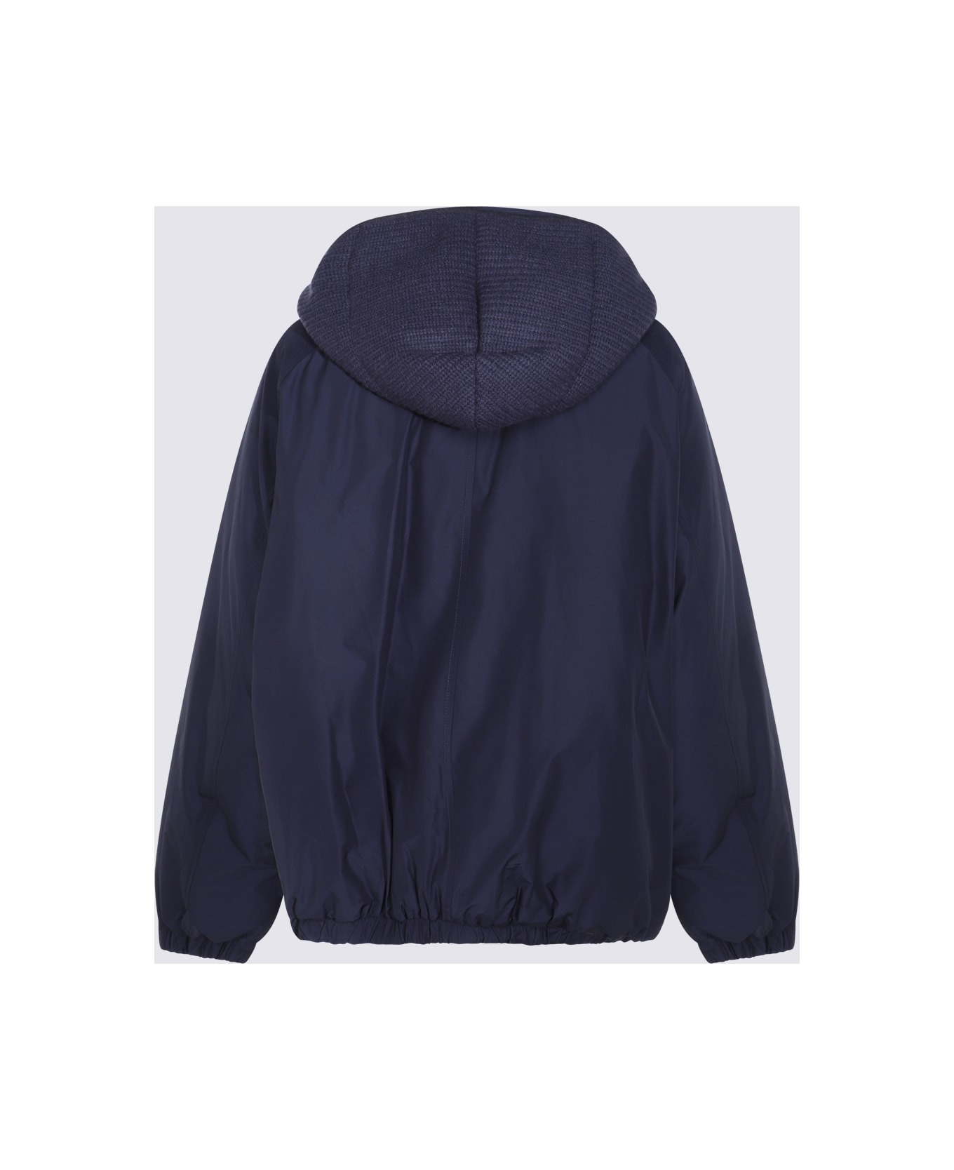 Navy Down Jacket - 2