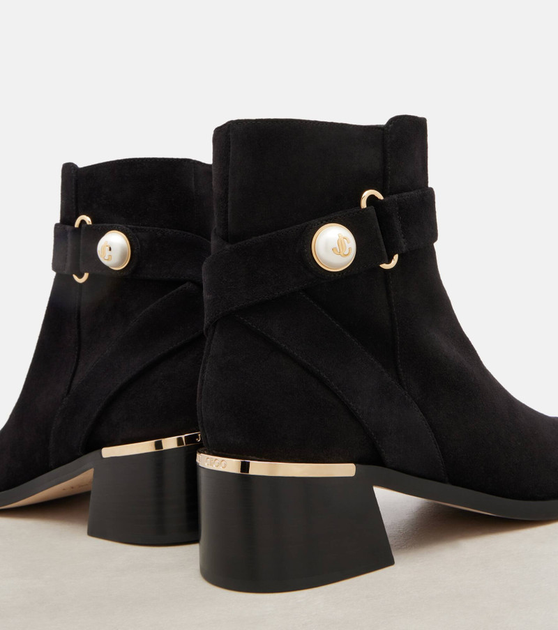 Noor 45 suede ankle boots 5