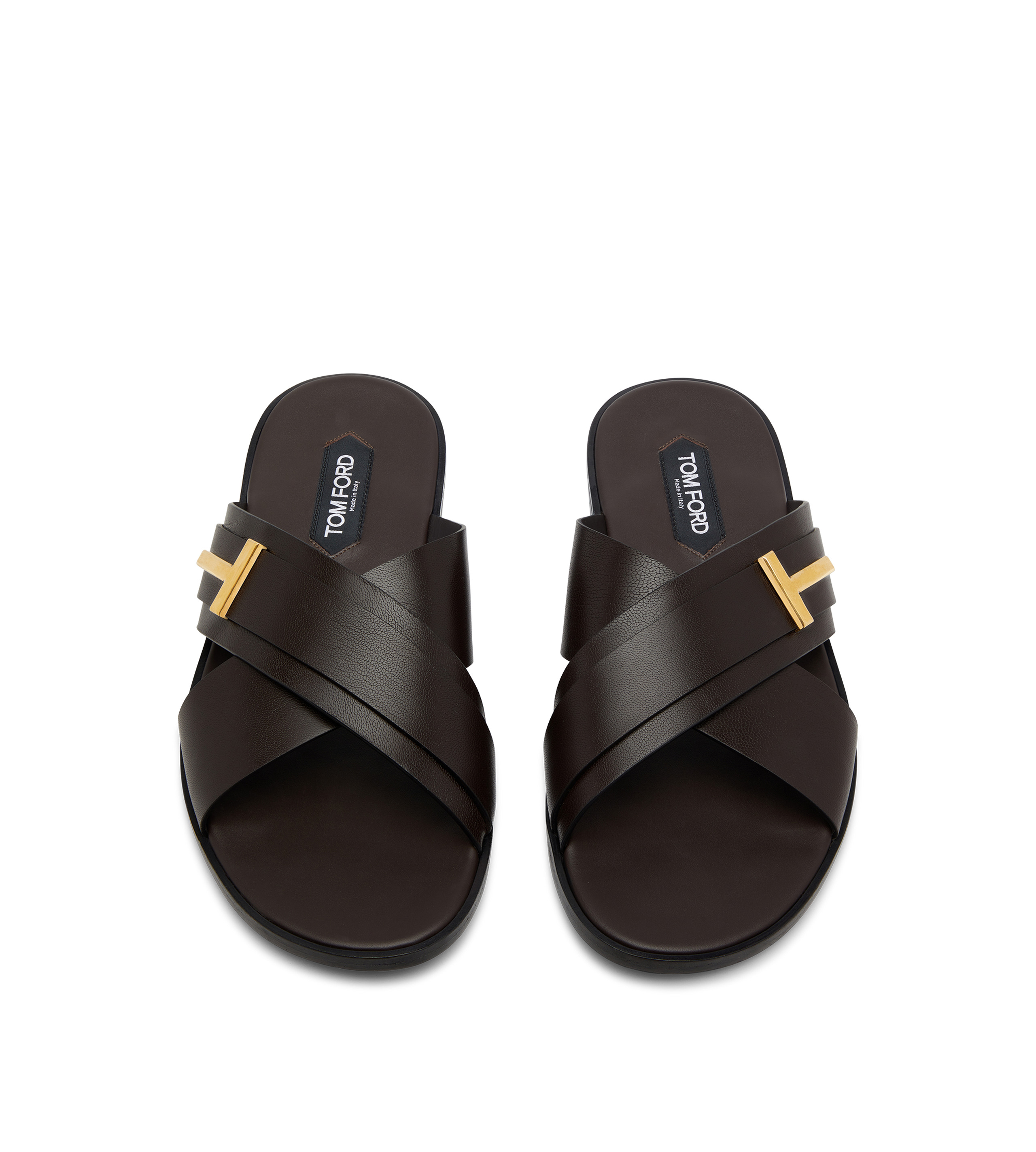 GRAIN LEATHER PRESTON SANDAL - 2