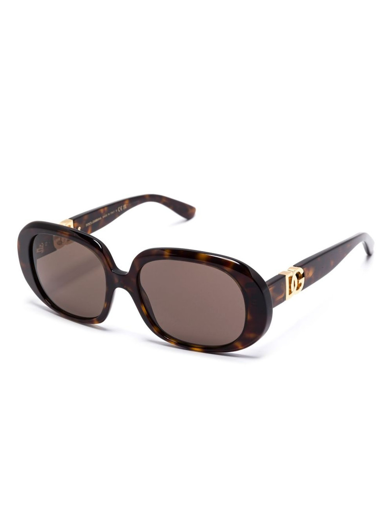 Dolce & Gabbana tortoiseshell-effect sunglasses outlook