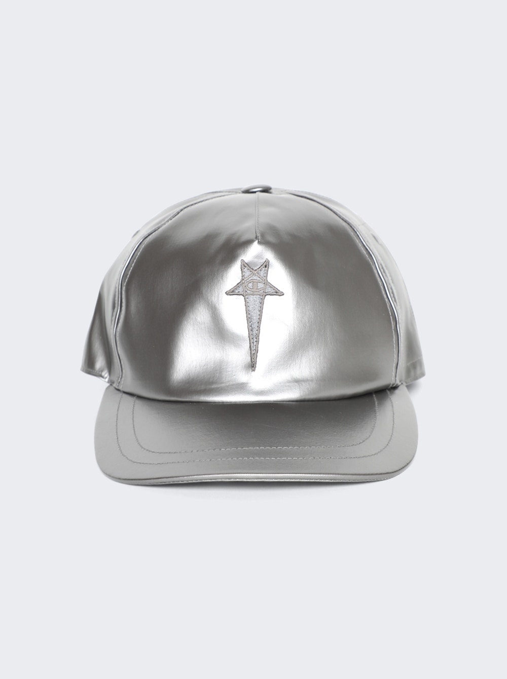 Rick Owens Black Champion Edition Nylon Baseball Cap