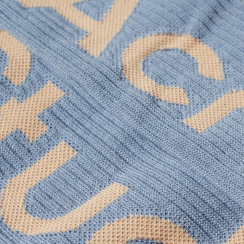 Acne Studios Acne Studios Long Rib Logo Sock outlook