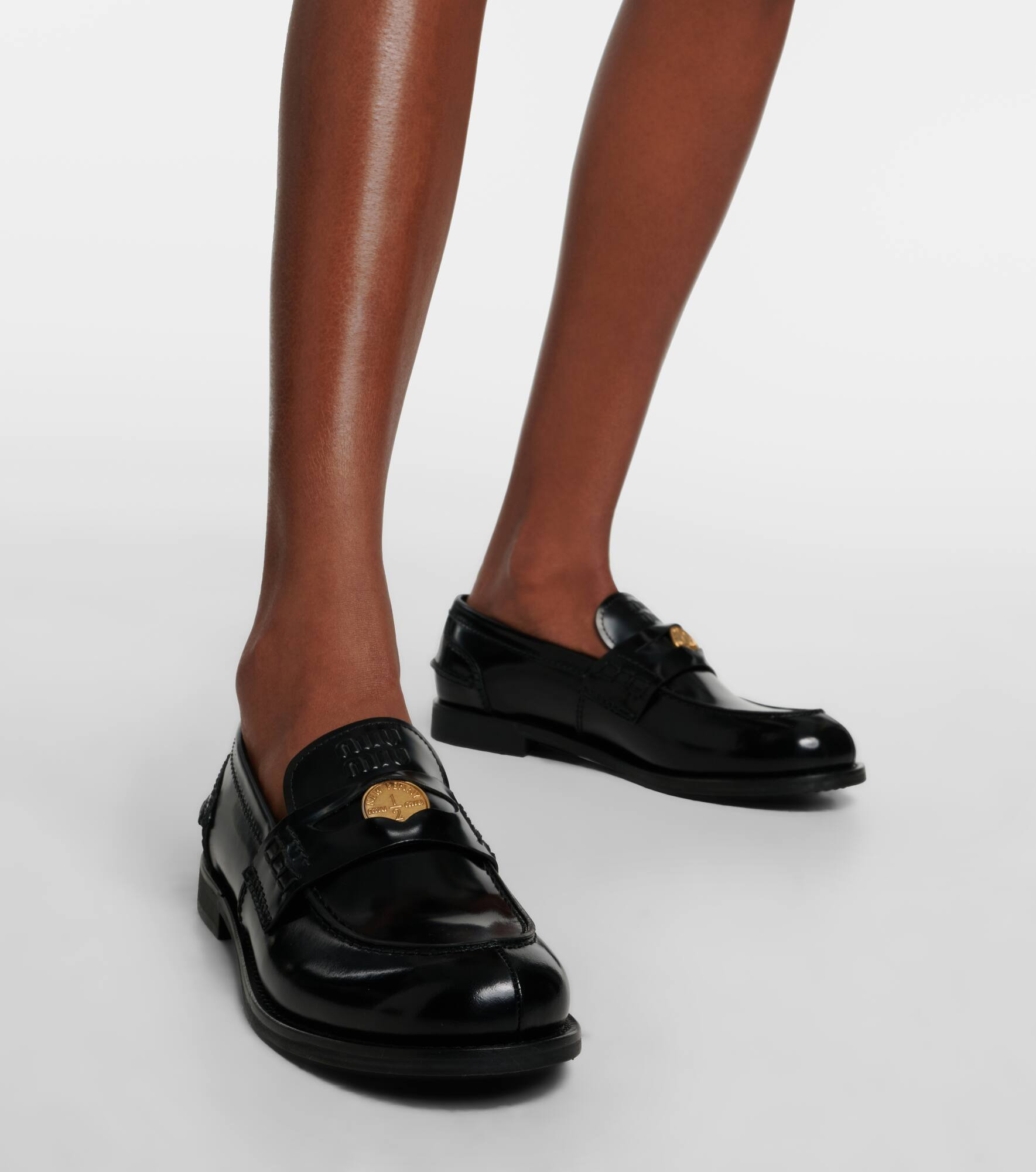 Leather loafers - 4