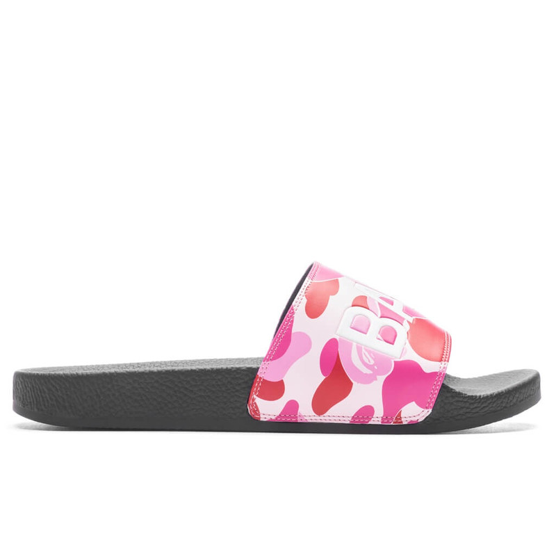 ABC CAMO SLIDE SANDALS - PINK - 1