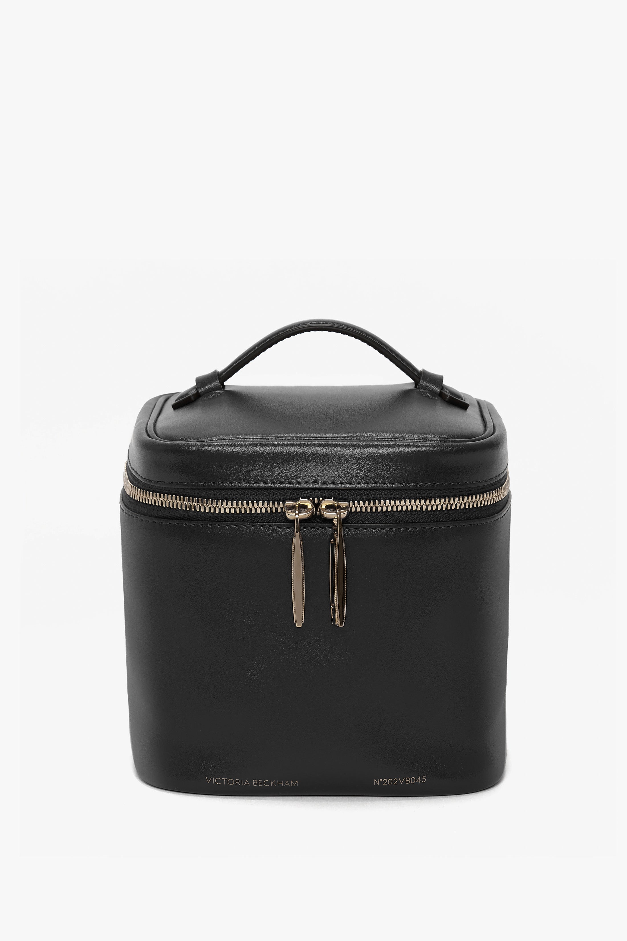 Vanity Crossbody Bag In Black Leather - 2