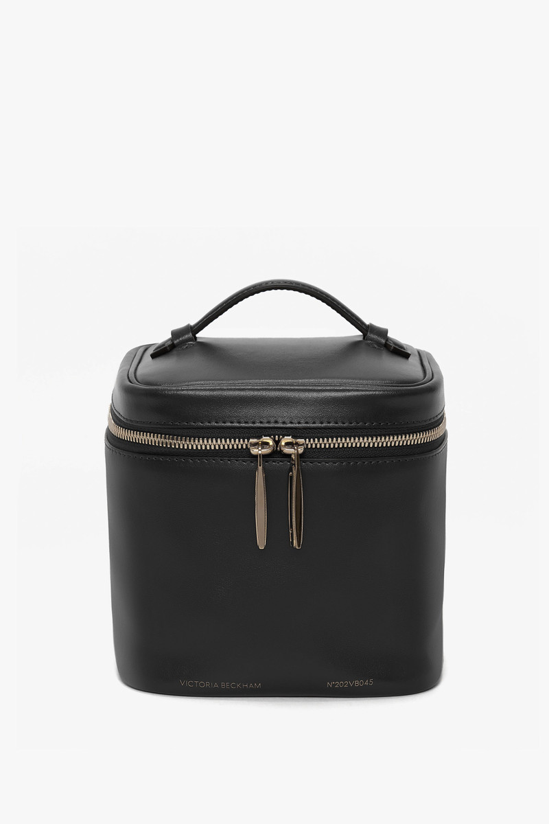 Vanity Crossbody Bag In Black Leather 2