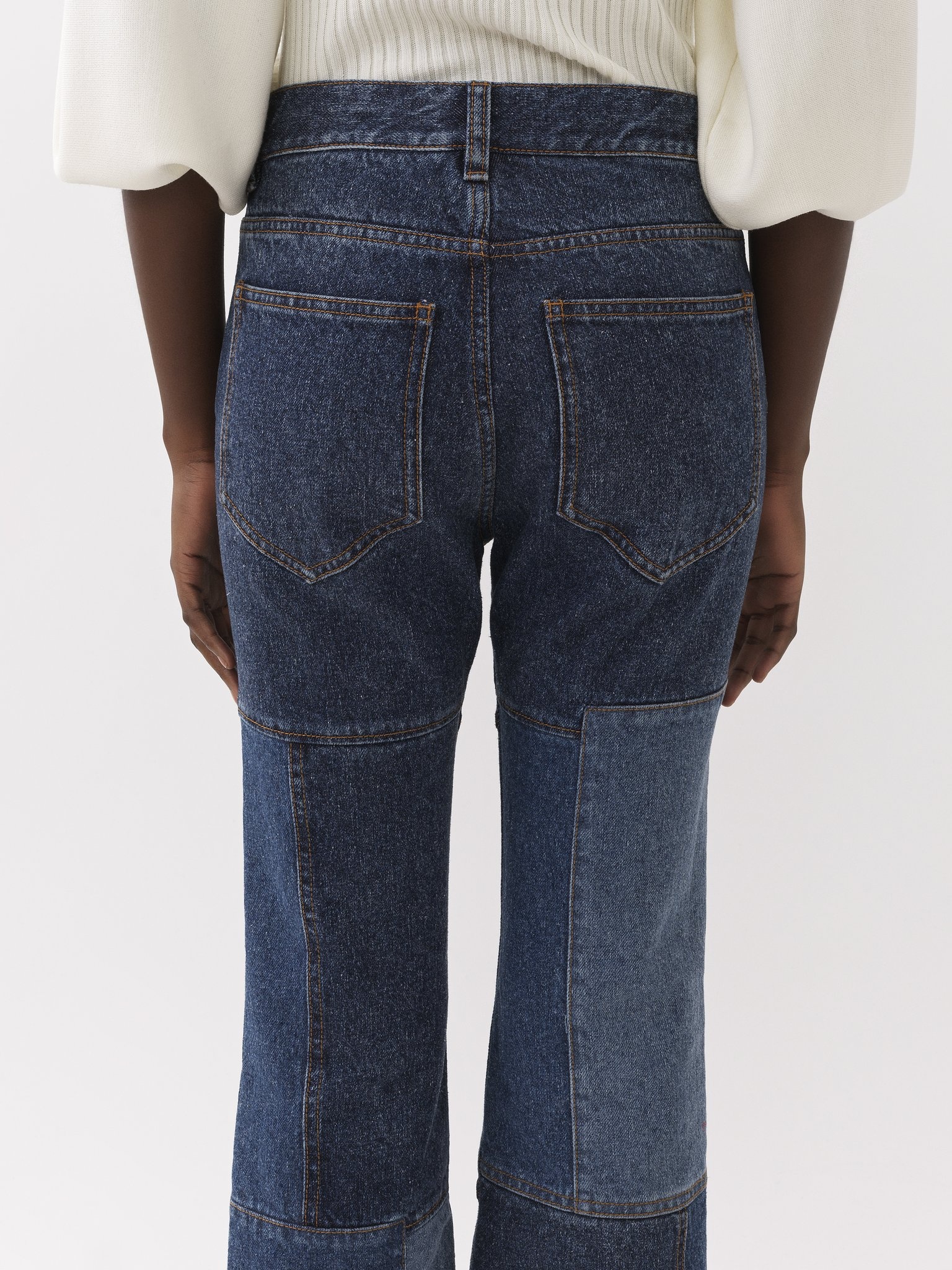 CROPPED FLARE JEANS - 6