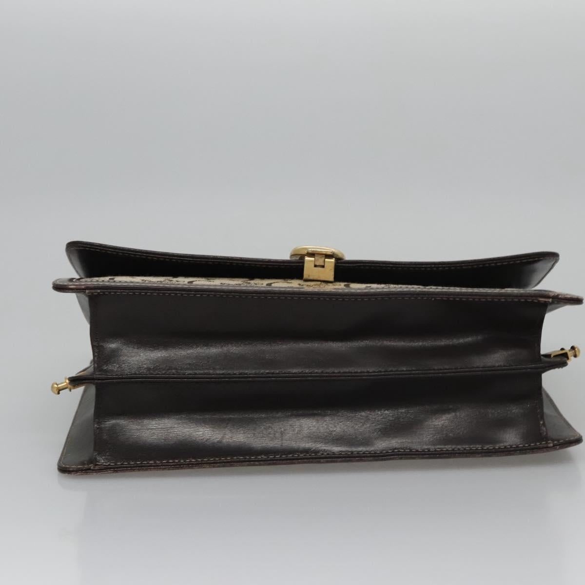 CELINE C Macadam Canvas Shoulder Bag Beige Brown - 6