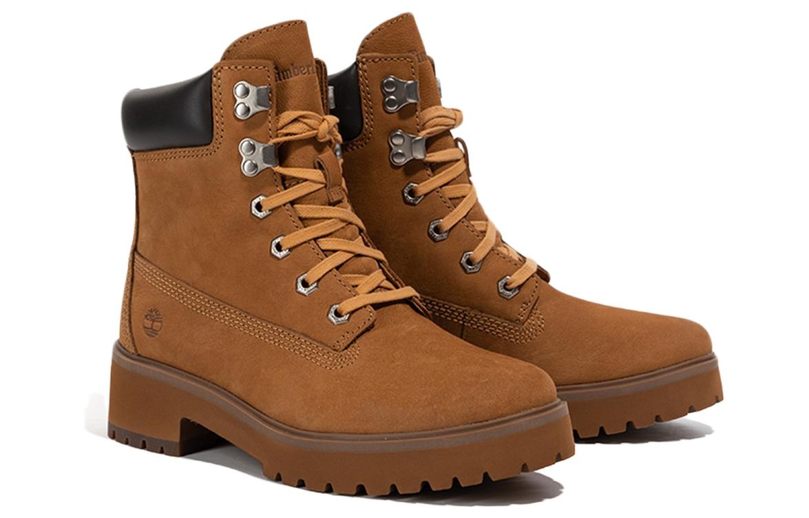 (WMNS) Timberland Premium Carnaby Cool 6 Inch Waterproof Boot 'Wheat' A5VPZ231 - 3