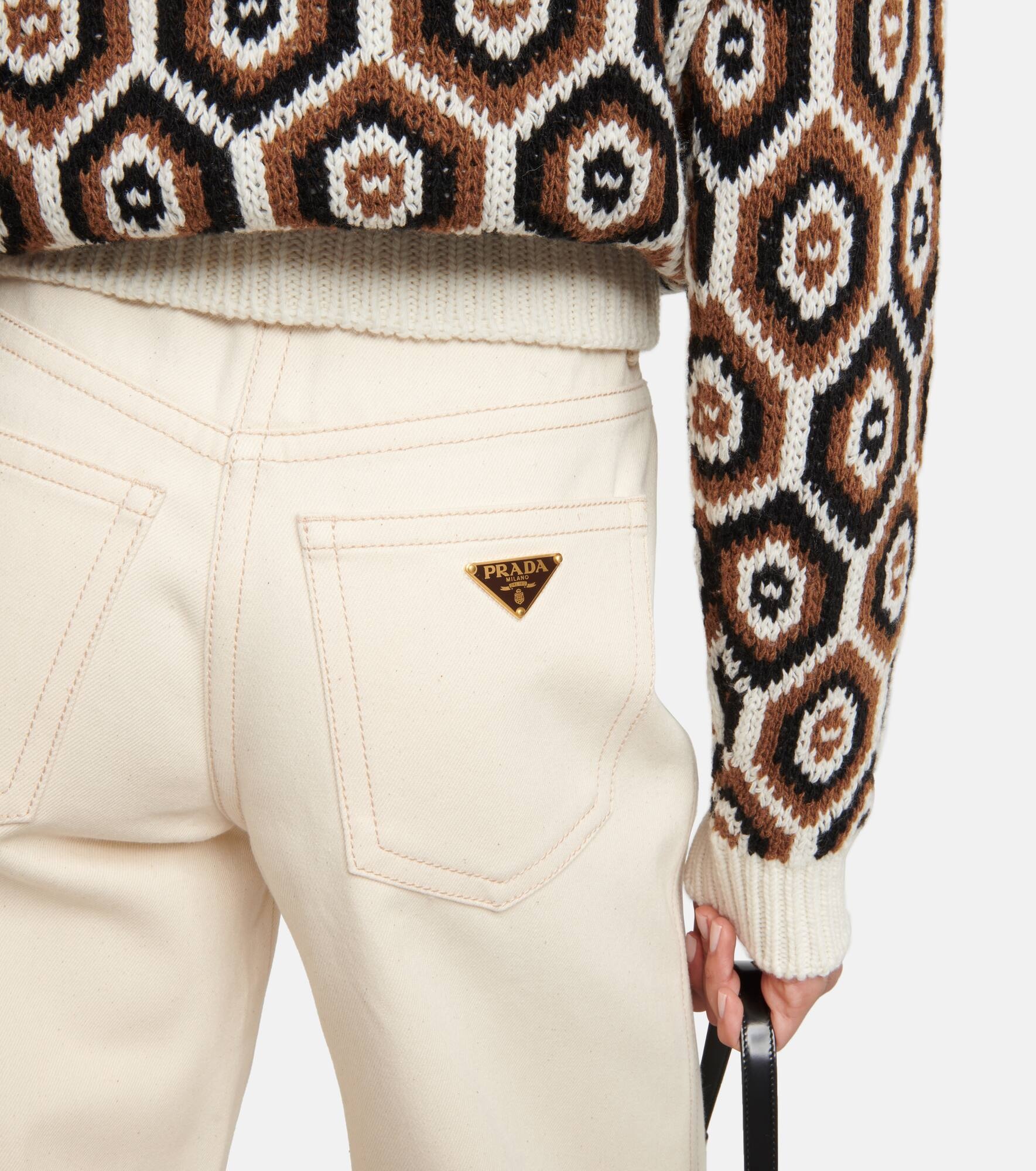 High-rise wide-leg jeans - 5