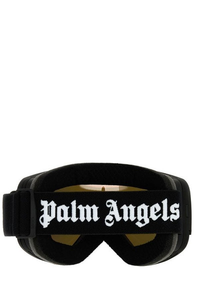 Palm Angels Black acetate snow mask outlook
