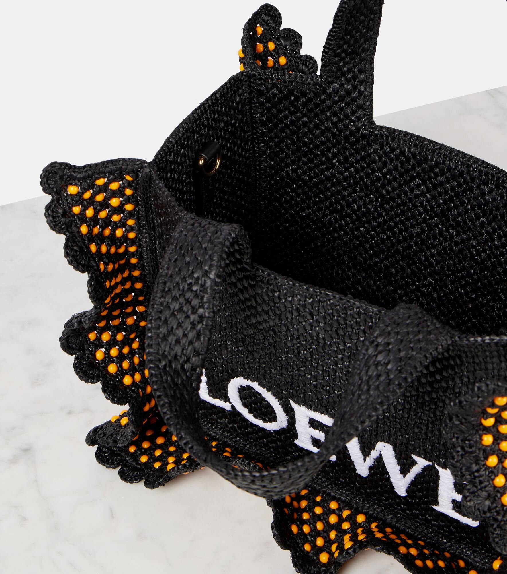 Paula's Ibiza Loewe Font Small tote bag - 3