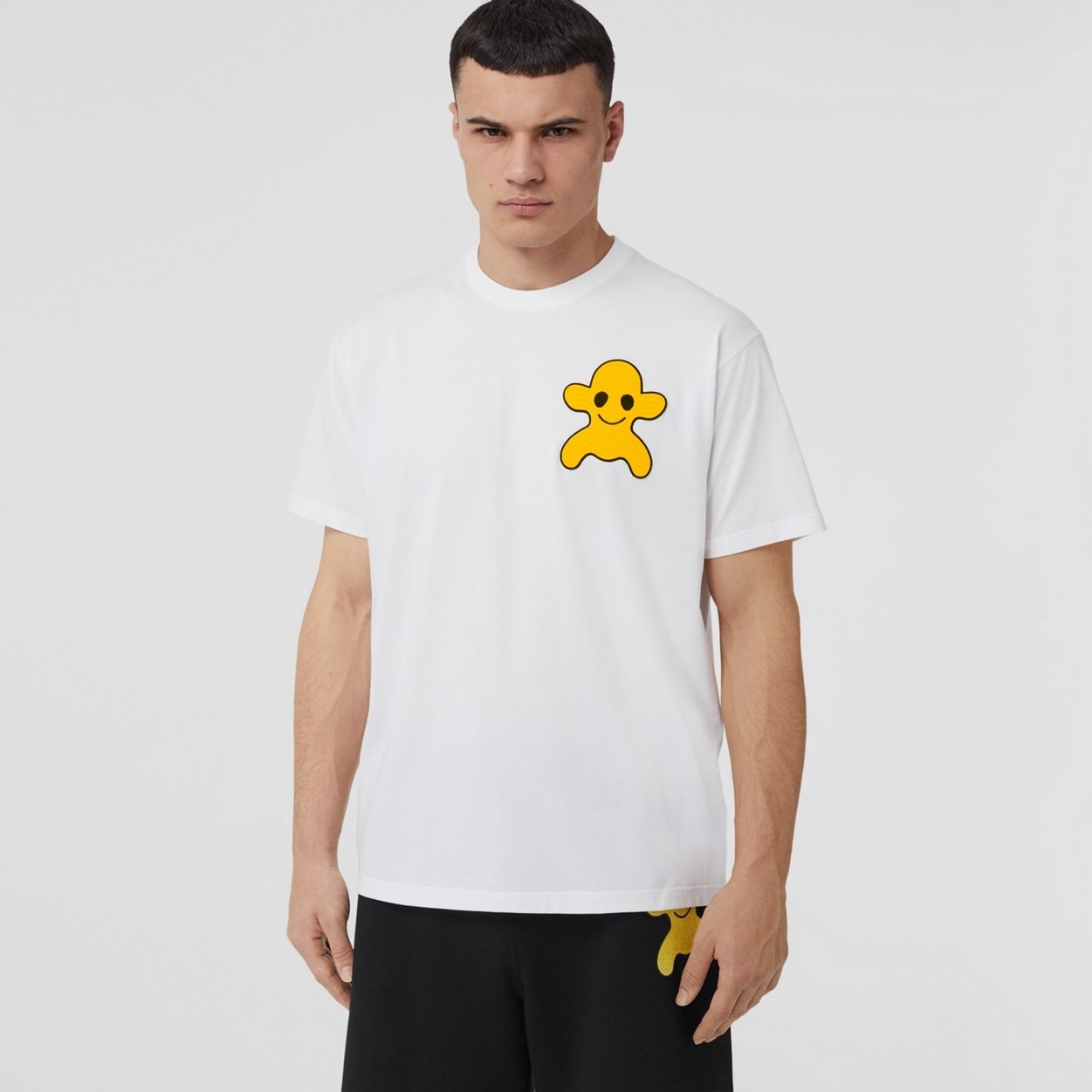 Monster Graphic Cotton Oversized T-shirt - 6