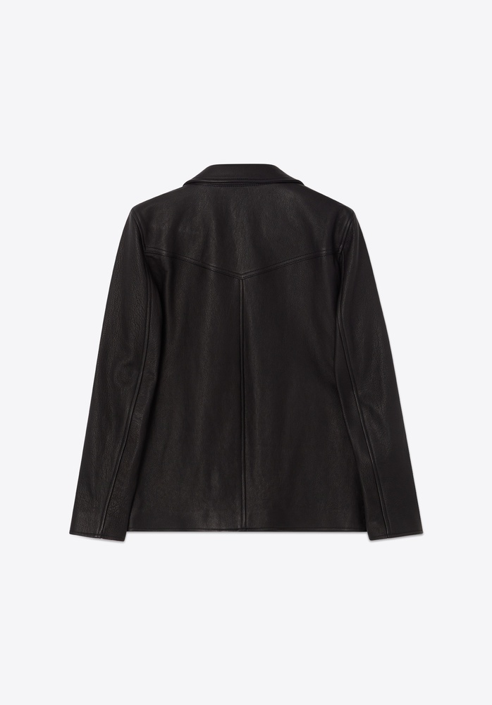LEATHER JACKET 75 BLACK - 4