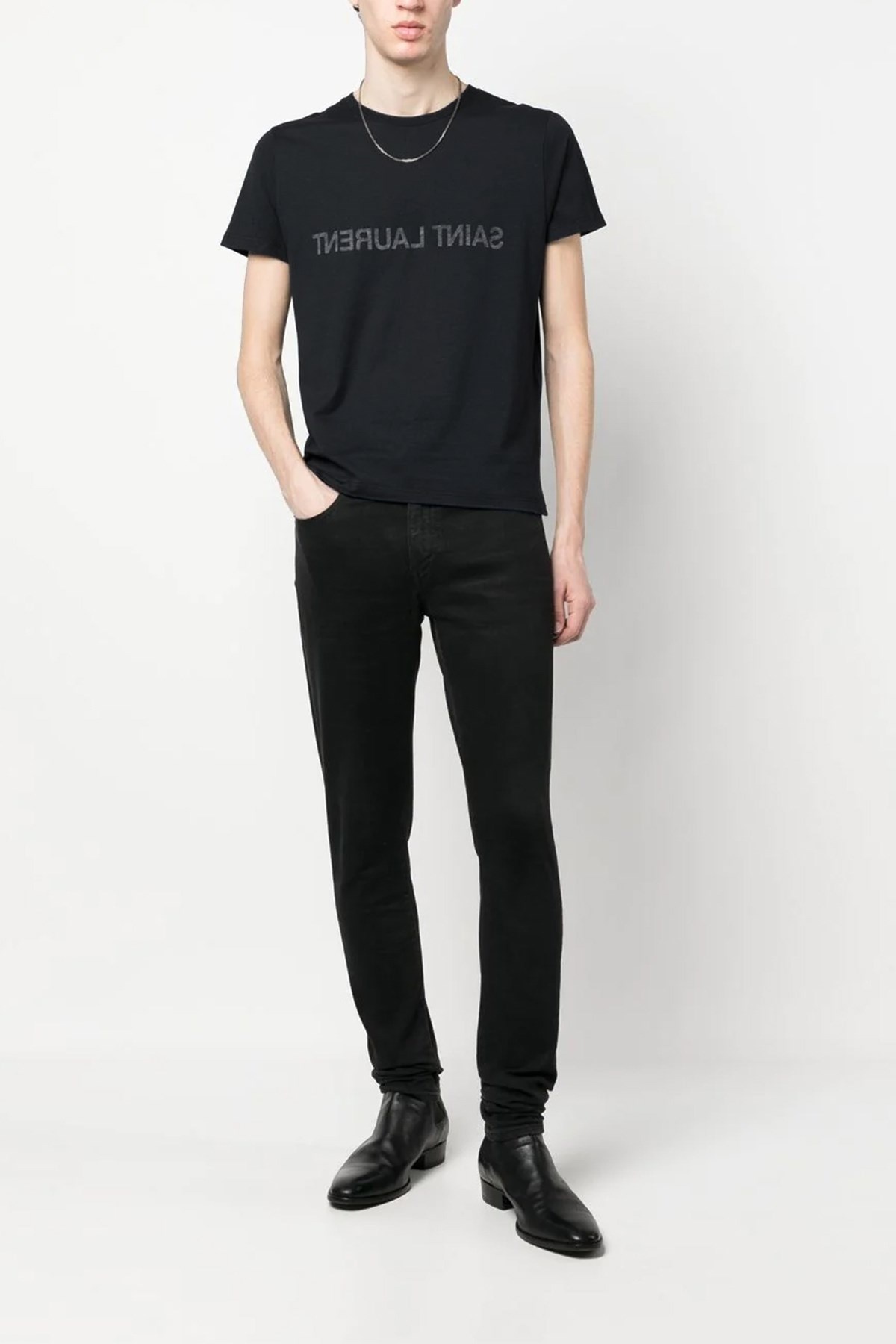 'Saint Laurent reverse' T-shirt - 2