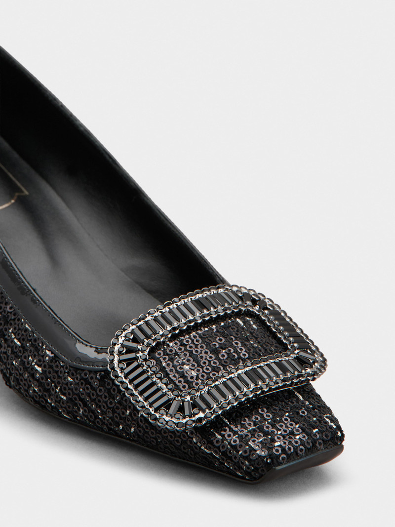 Belle Vivier Pumps with sequins 3