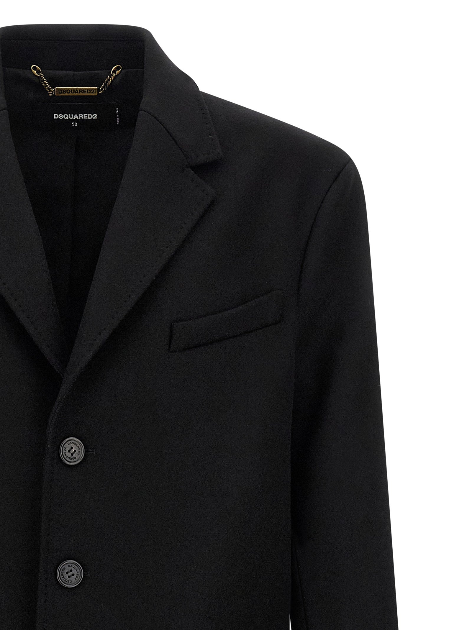 Dsquared2 Men Wool Coat - 3