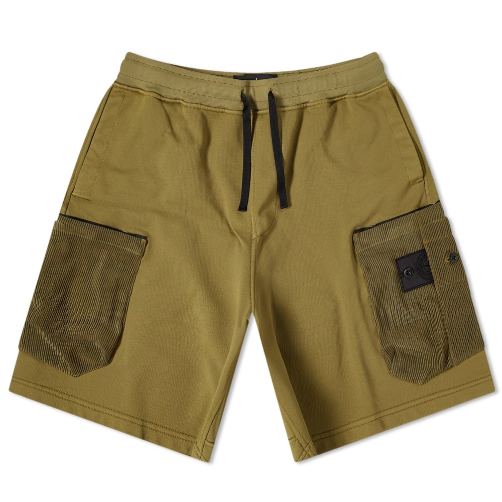 Stone Island Shadow Project Mesh Pocket Short - 1