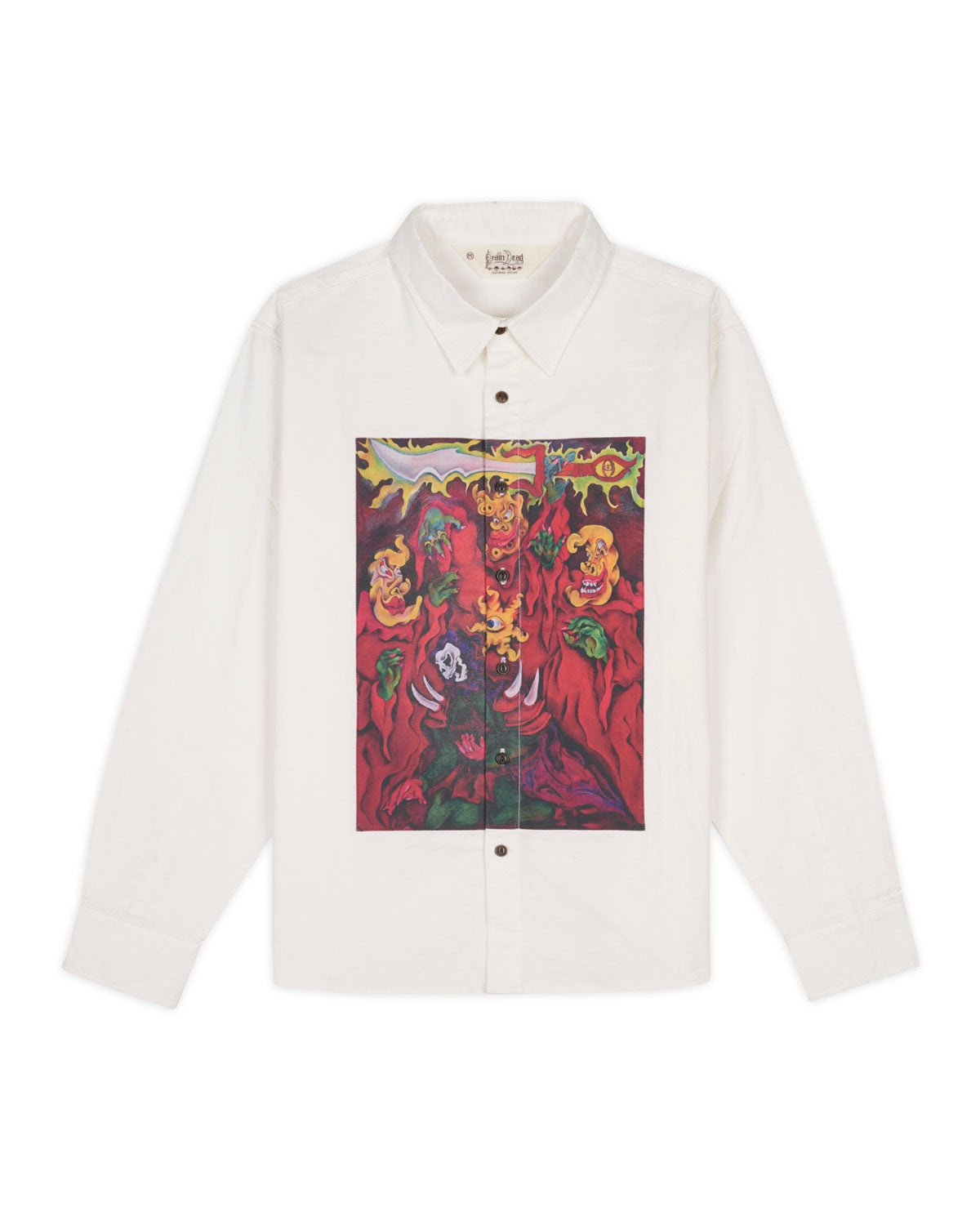 Mythic Star Oxford Shirt - White - 1