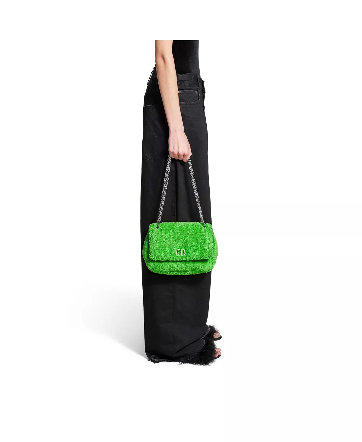 ★Balenciaga Monaco Mini Bag タオル地 トロピカルカラー ☆Balenciaga Monaco Mini Bag タオル地 トロピカルカラー
