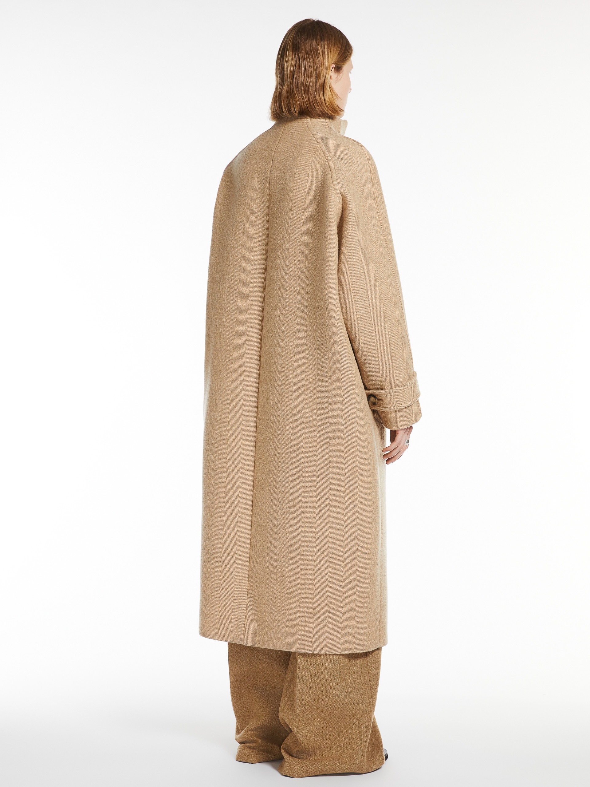 ADATTI Comfort-fit wool-blend coat - 4
