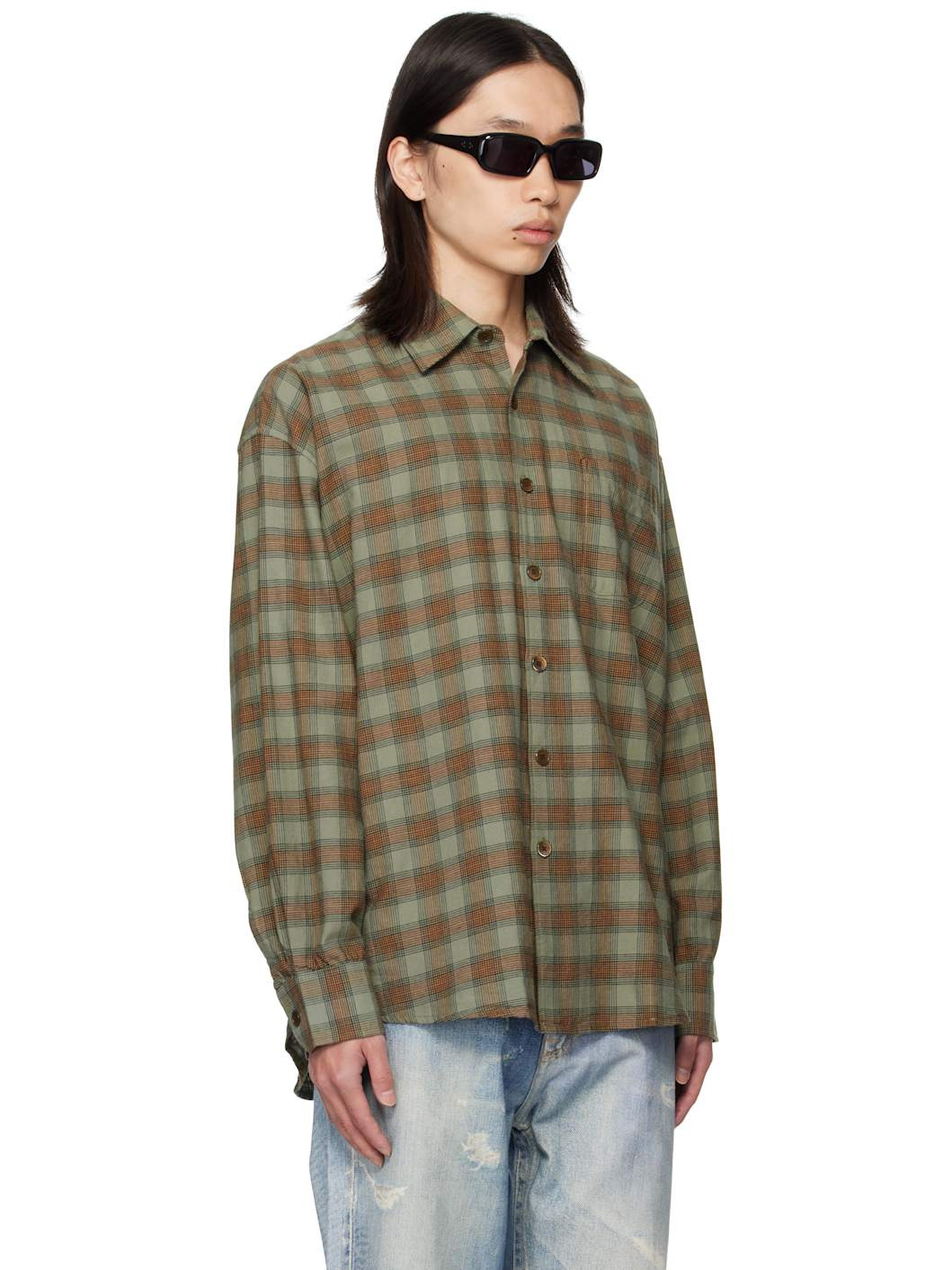 Khaki Borrowed Shirt - 2