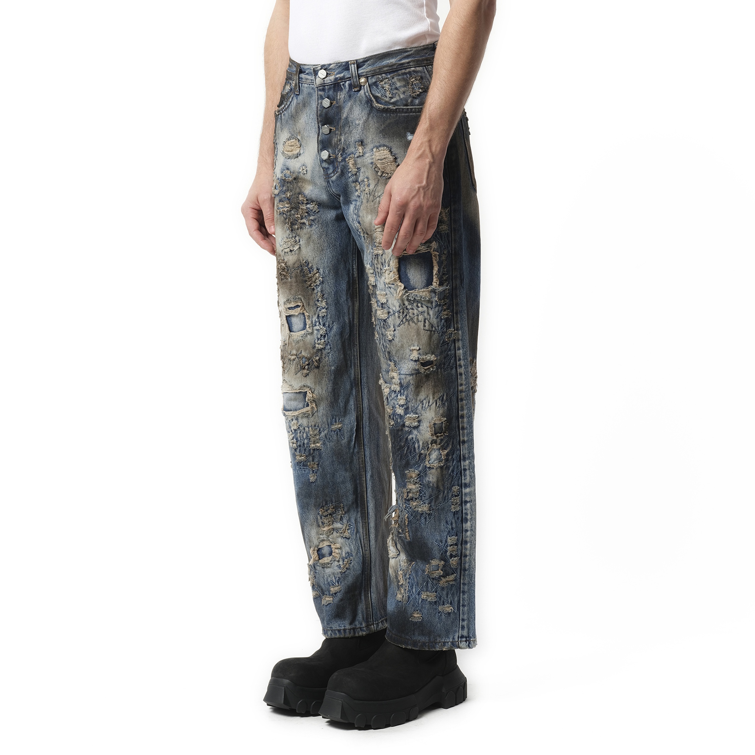 Combat Casualty Care Denim Pants in Blue - 5