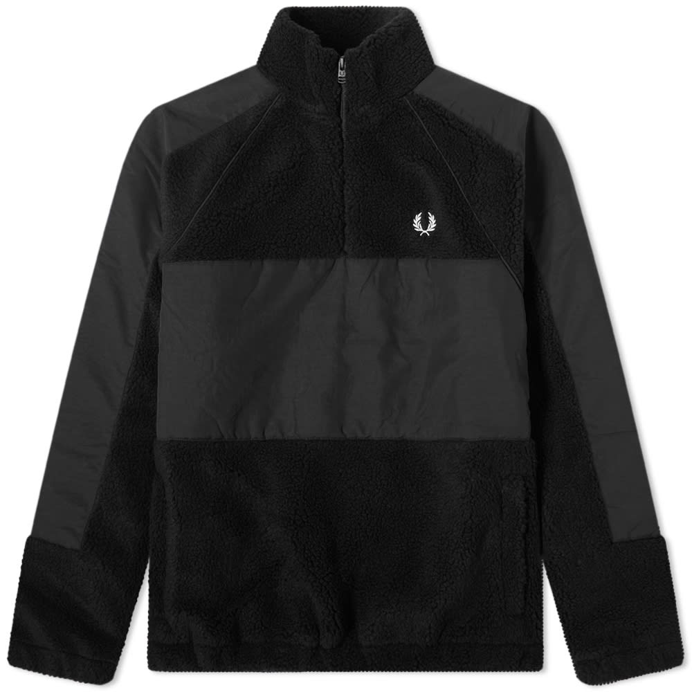 Fred Perry Woven Panel Borg Ha - 1